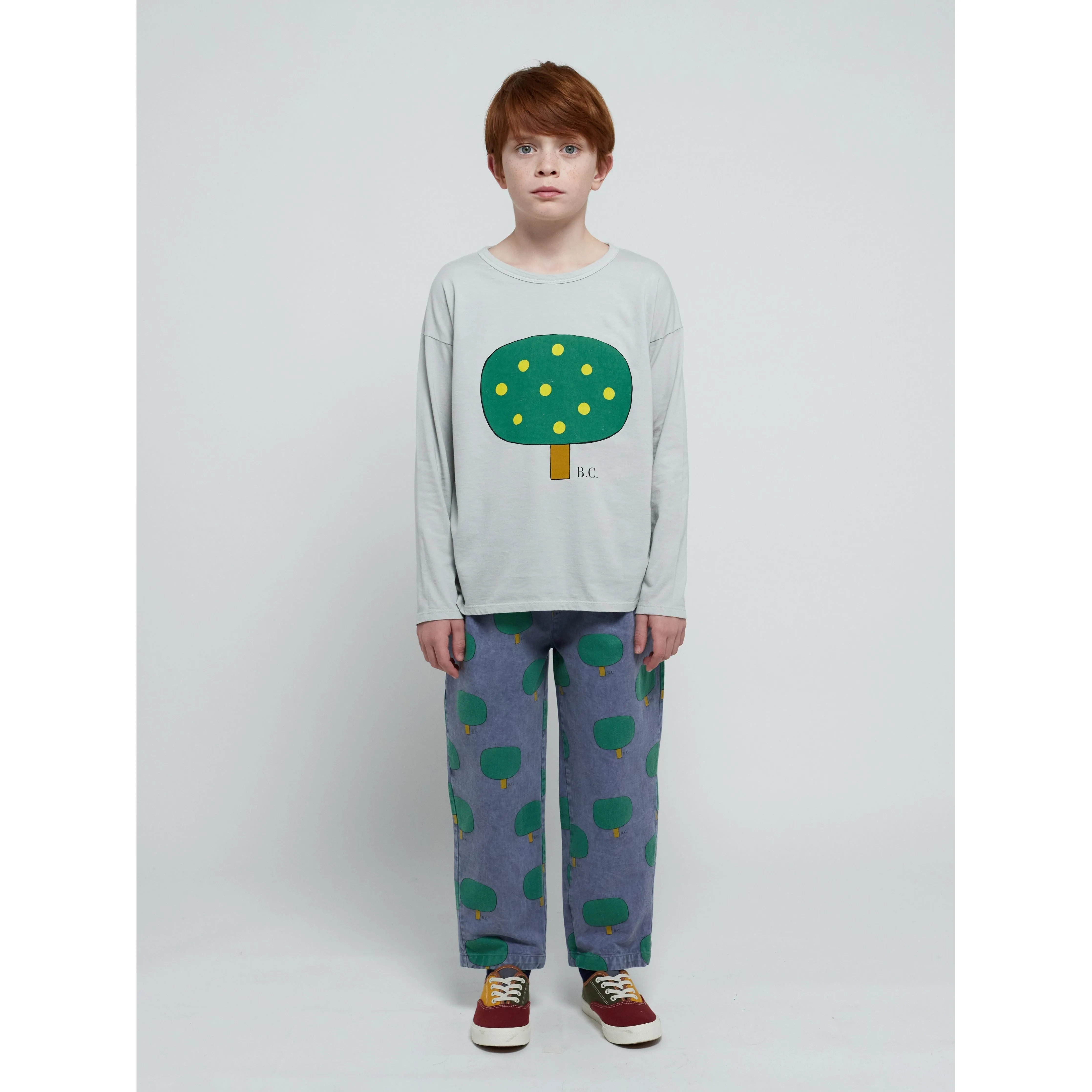 Green Tree All Over Chino Pants