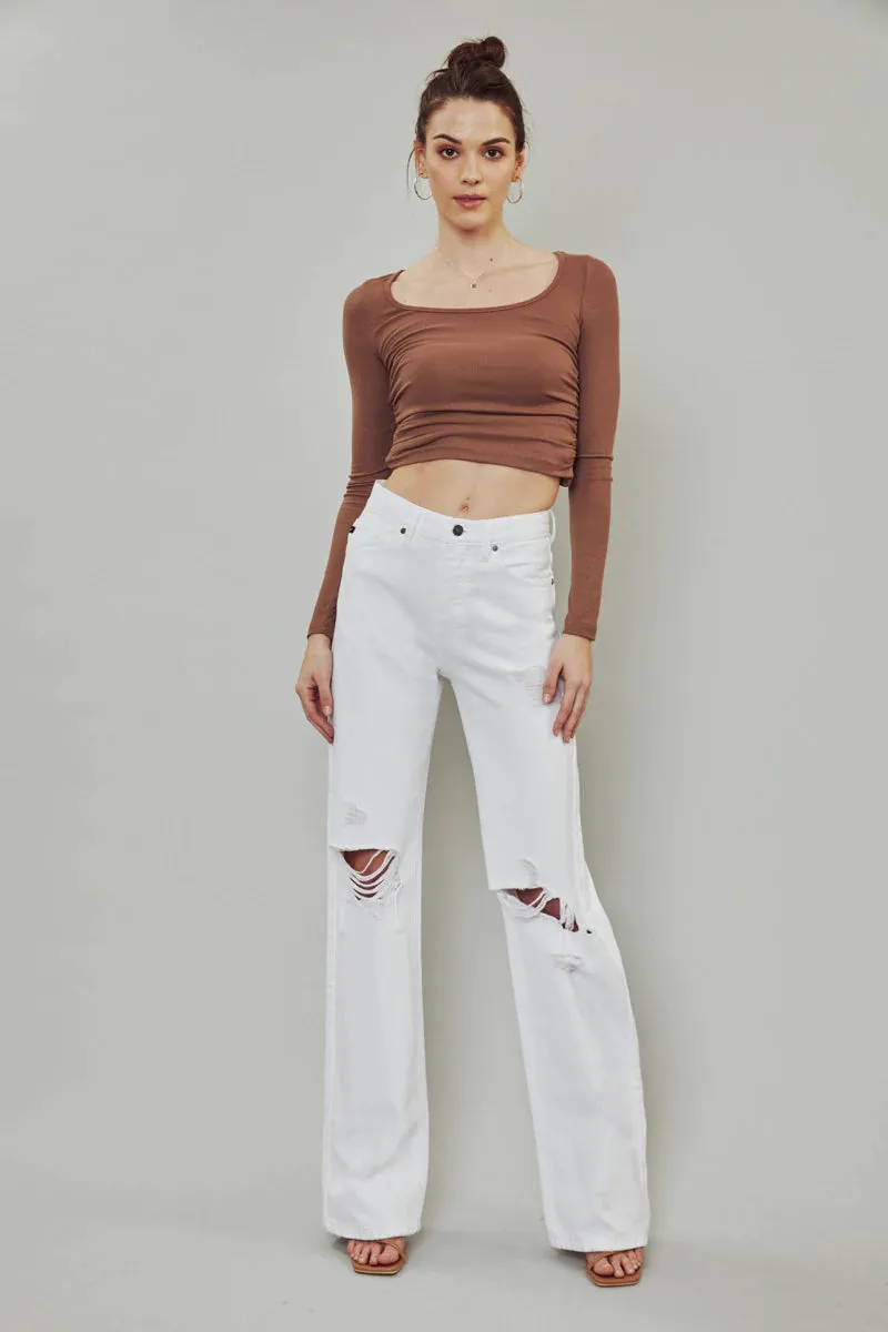 GRLFRND High Rise 90’s Flare // LAST PAIR