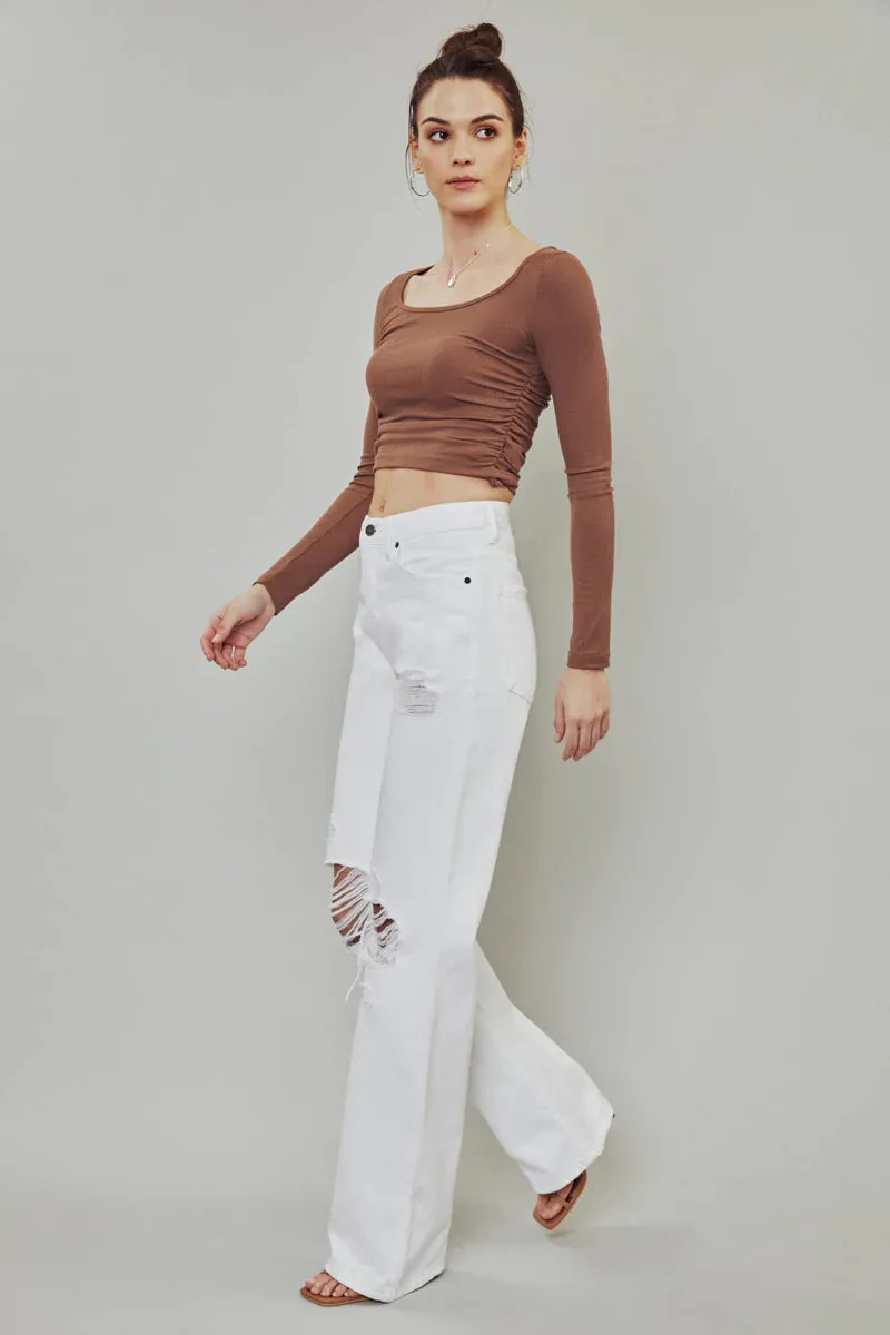 GRLFRND High Rise 90’s Flare // LAST PAIR