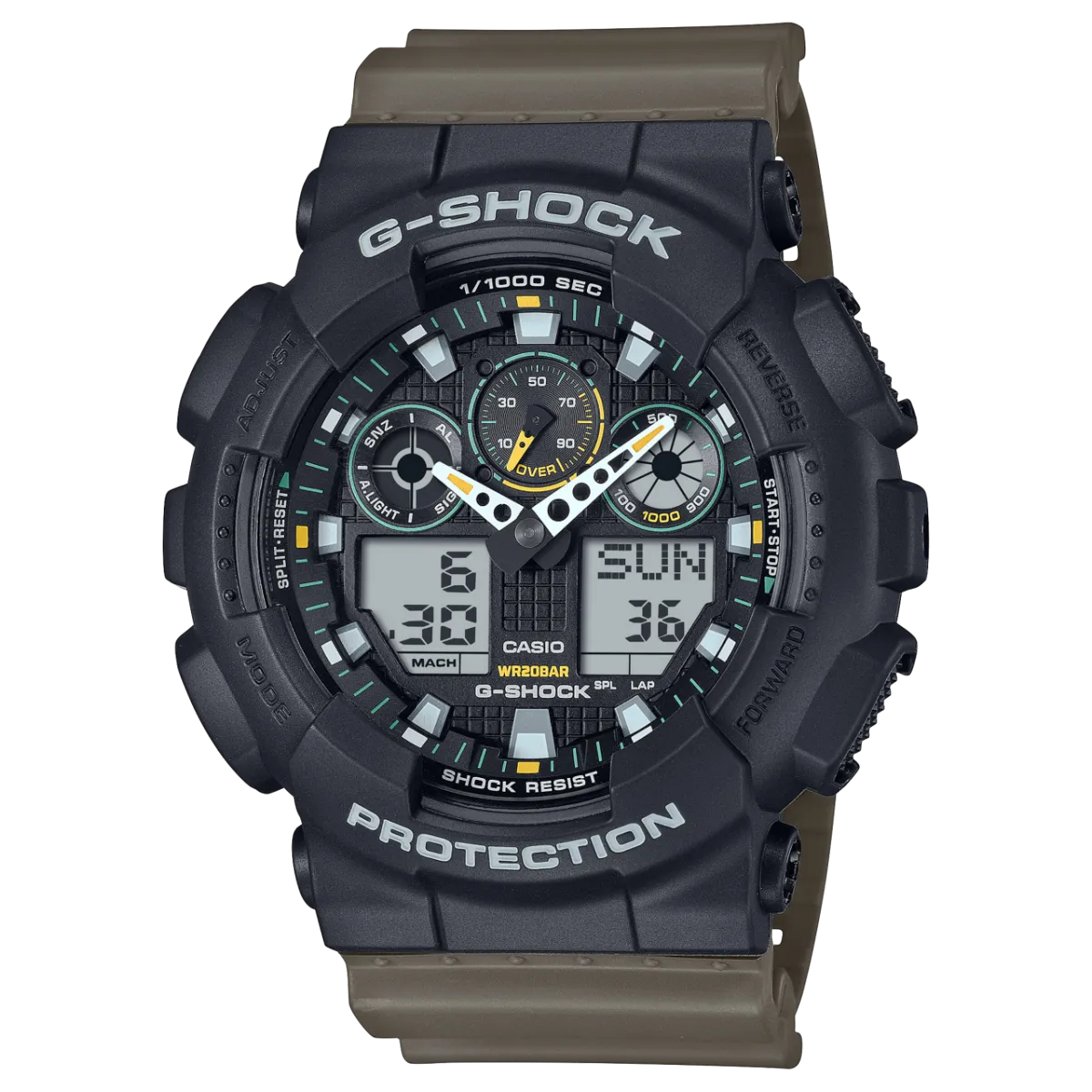 GShock GA-100TU-1A3