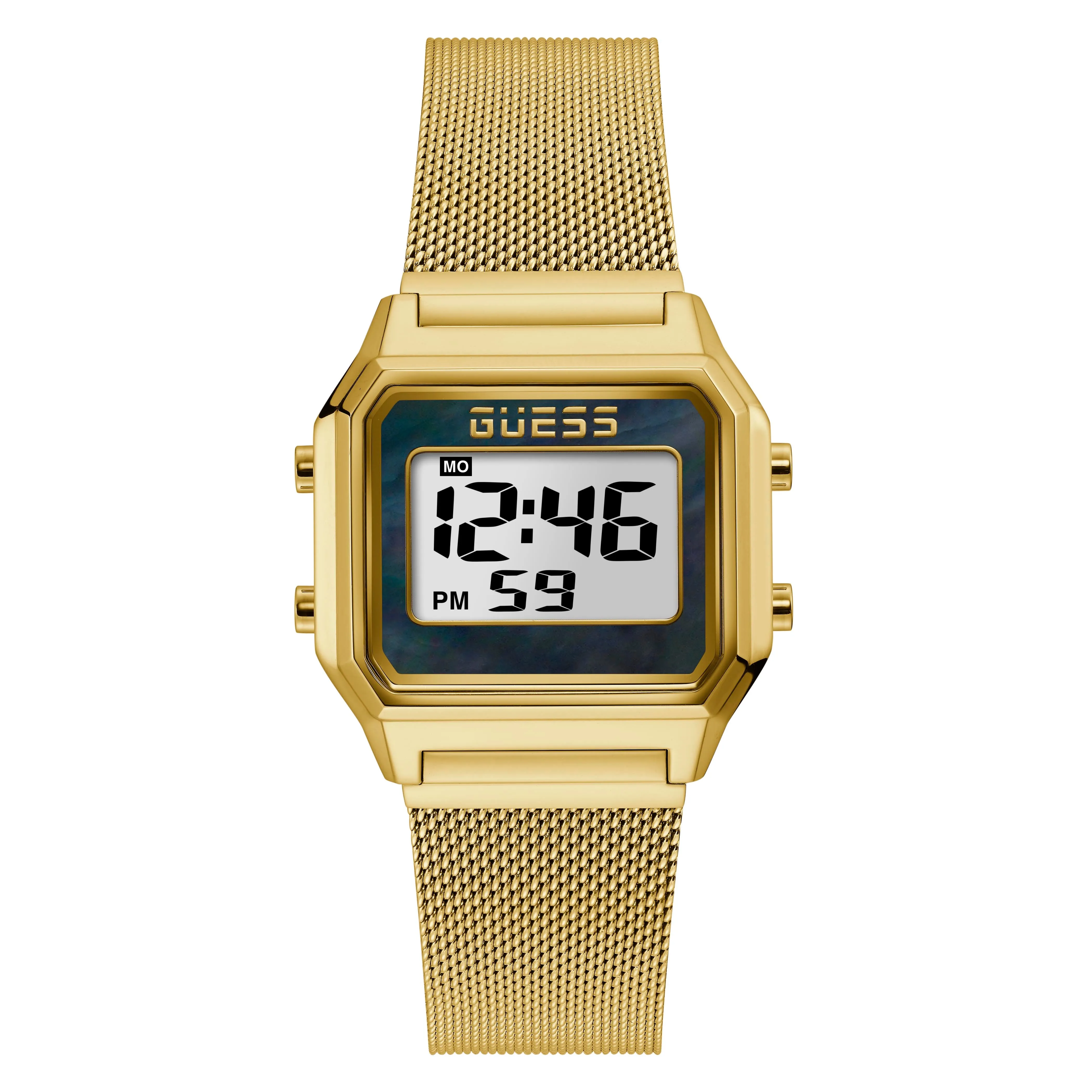 Guess Women's Watch Gold Tone Case Quartz