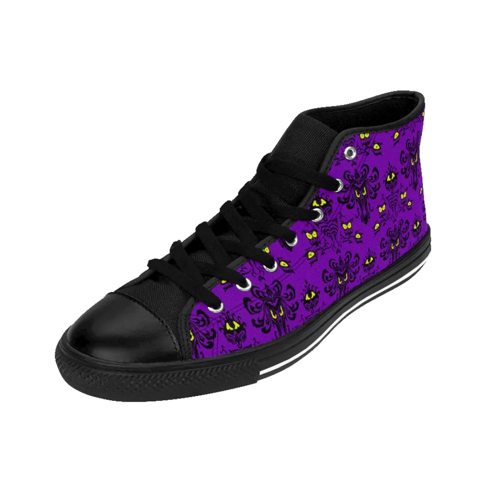 Haunted Wallpaper Women's High-top Sneakers