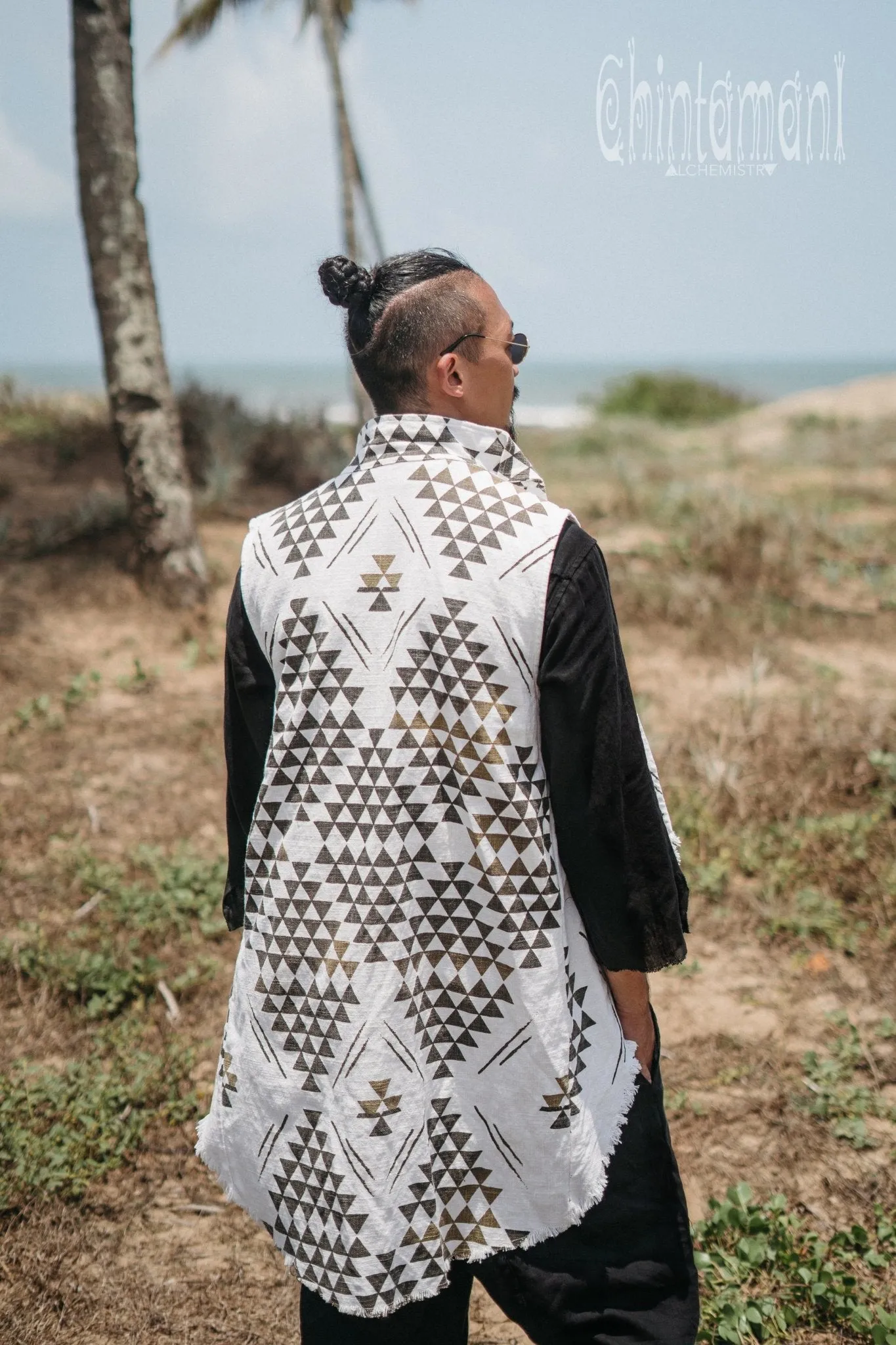 Hemp Print Vest