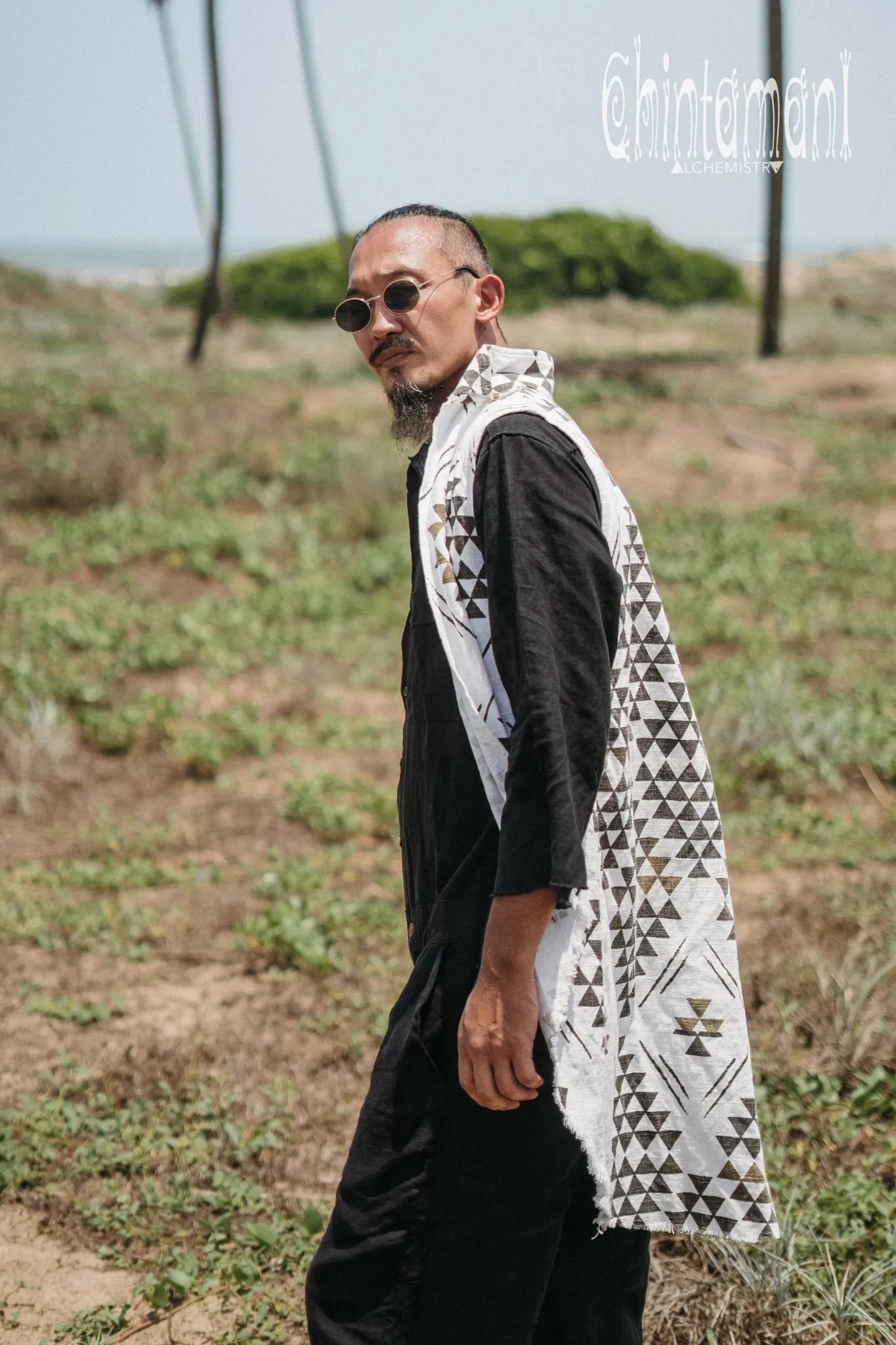 Hemp Print Vest