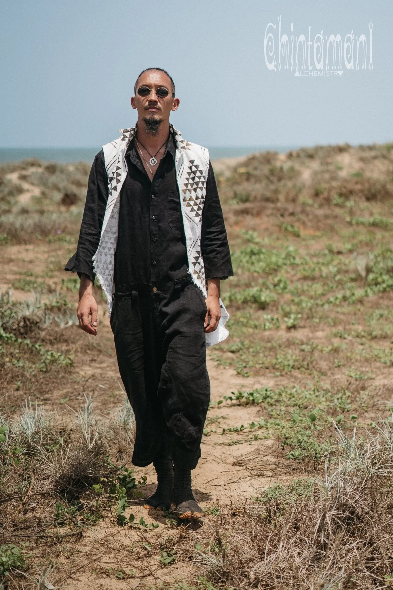 Hemp Print Vest