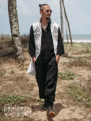 Hemp Print Vest