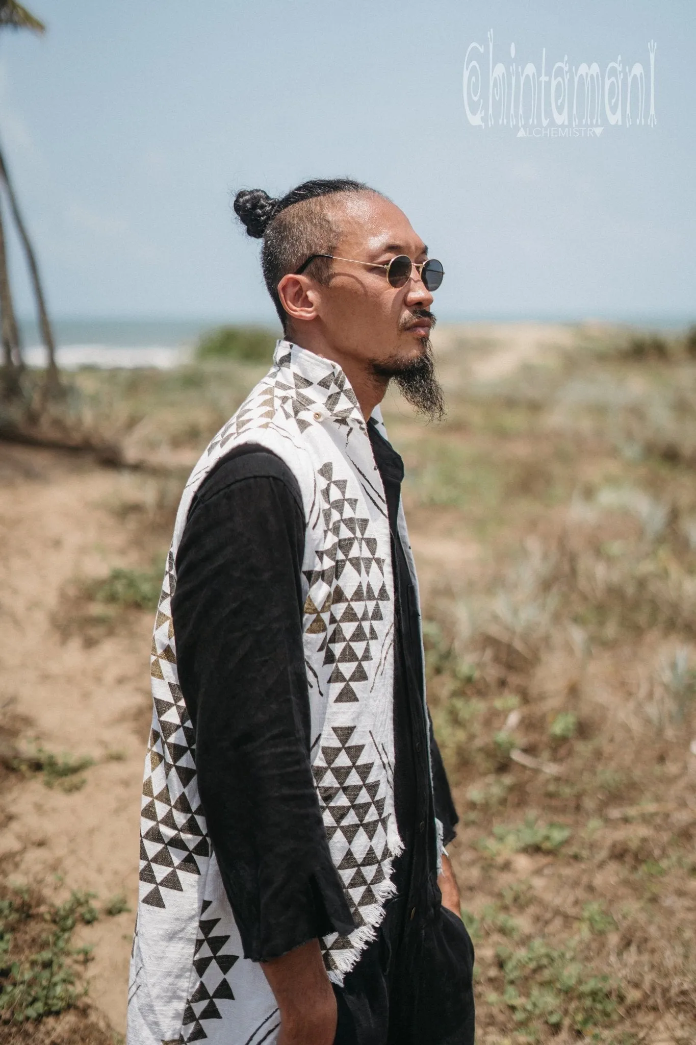 Hemp Print Vest
