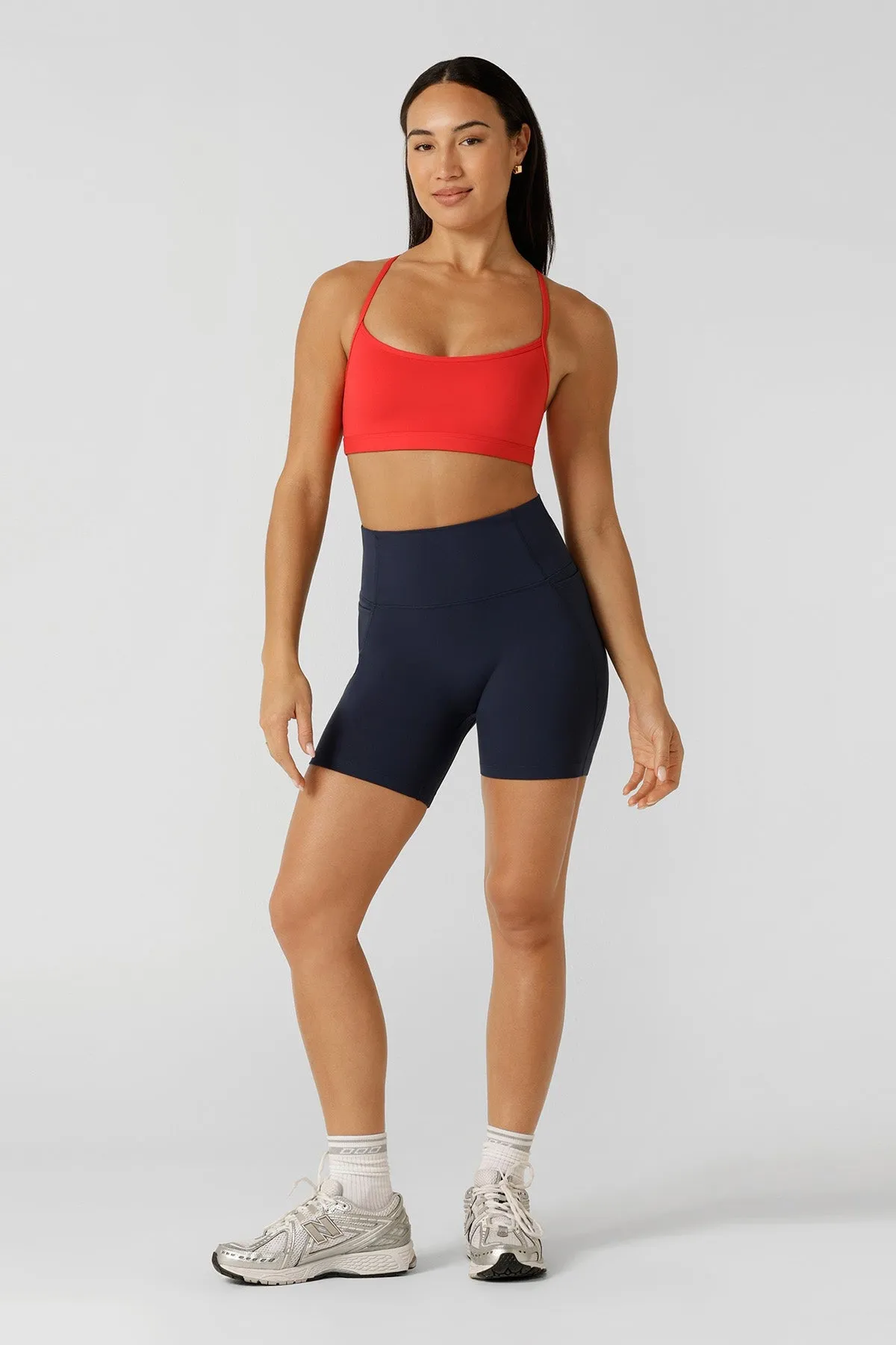 Hi-Fold No Ride 14cm Bike Shorts | Imperial Blue