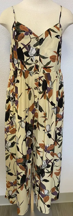 HIGH WAIST MIDI JUMPSUIT