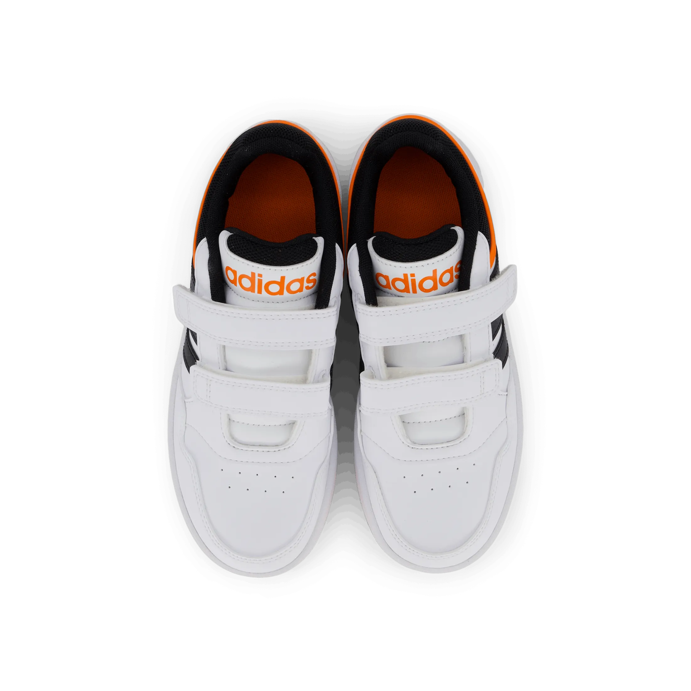 Hoops Lifestyle Basketball Hook-and-Loop Shoes Cloud White / Core Black / Impora