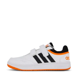 Hoops Lifestyle Basketball Hook-and-Loop Shoes Cloud White / Core Black / Impora