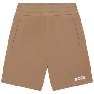 Hugo Boss Brown Sweat Shorts