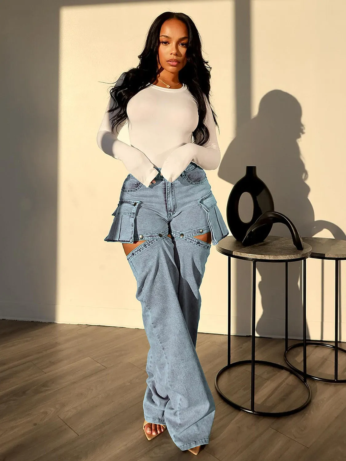 iCandi 2 Way Cargo Jeans