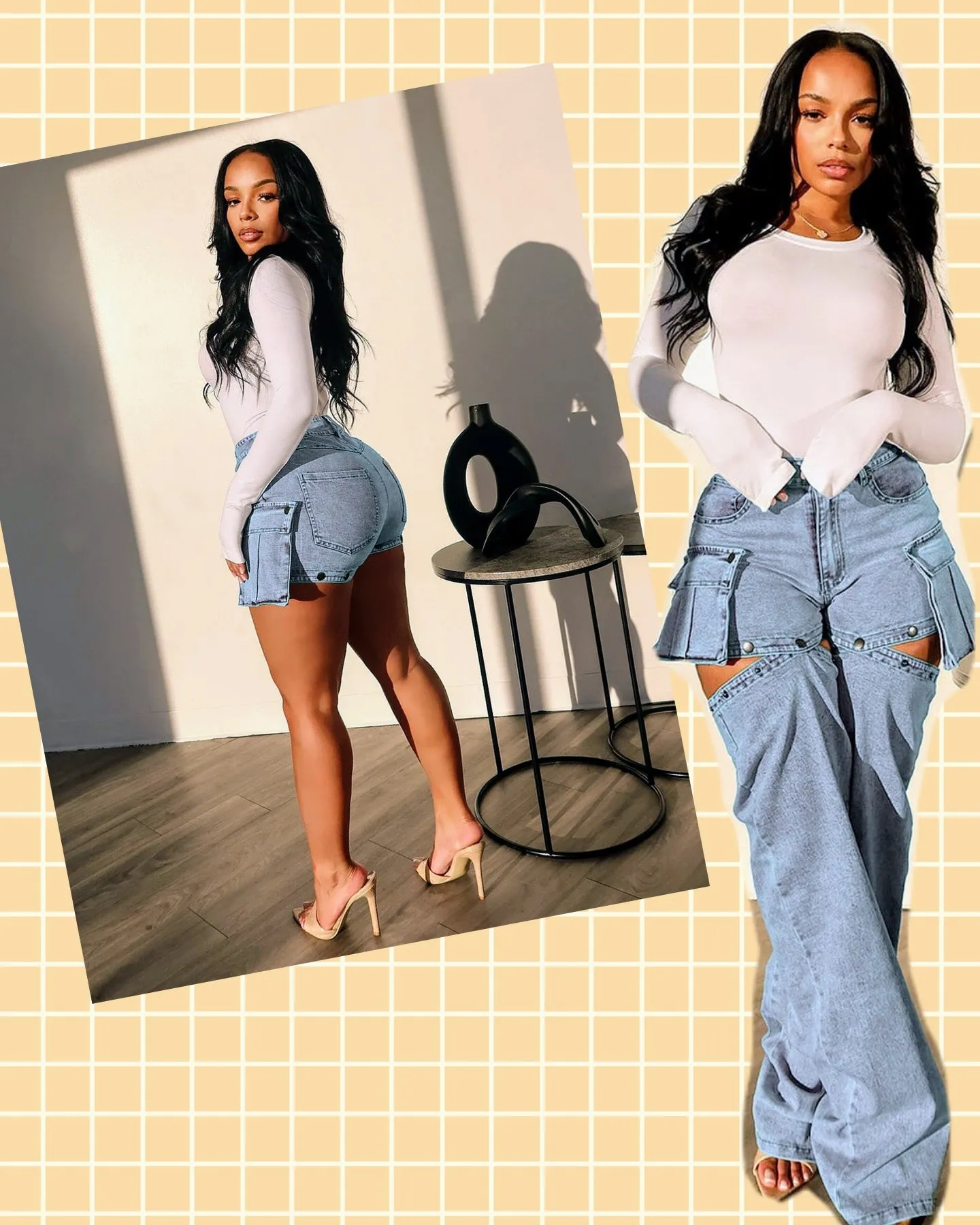 iCandi 2 Way Cargo Jeans