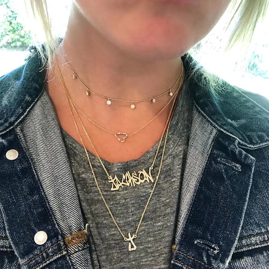 Icicle Choker Necklace