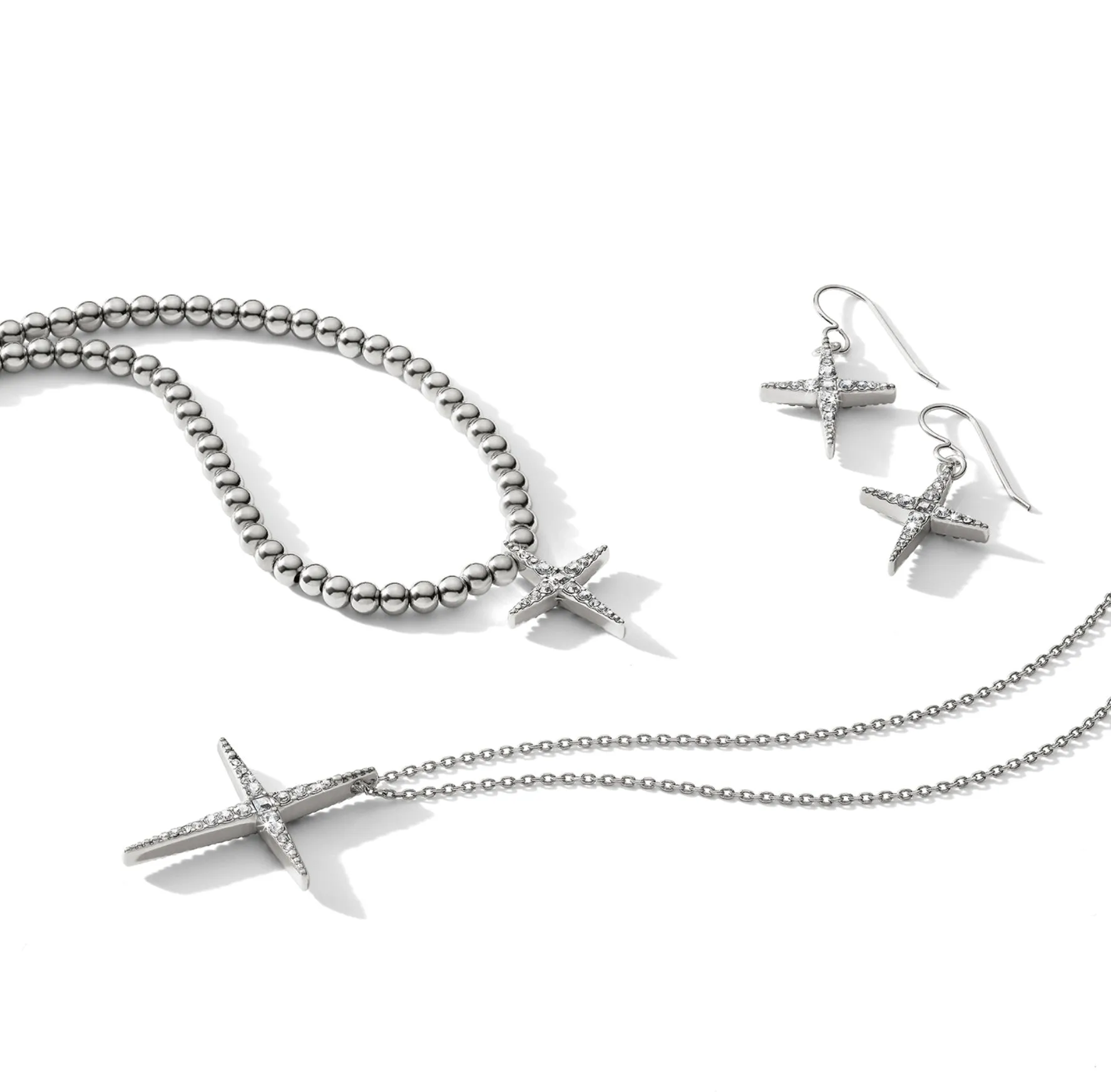 Illumina Radiance Cross Necklace
