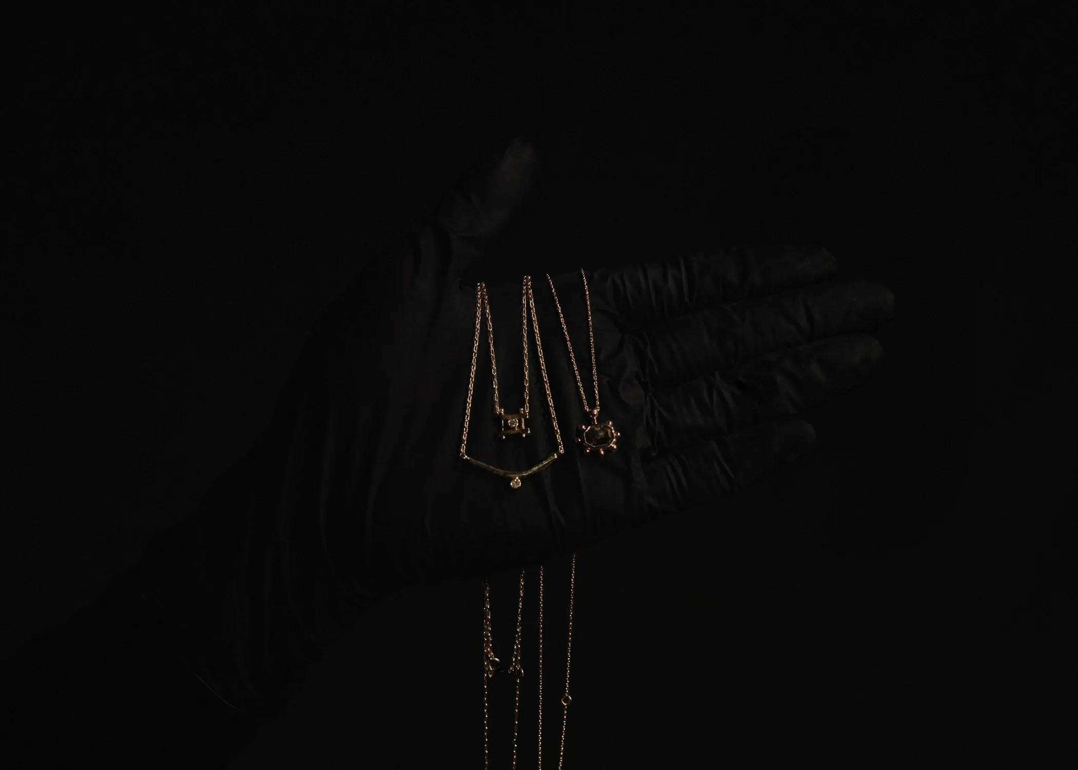 In Stock | White Diamond Kiyo Necklace