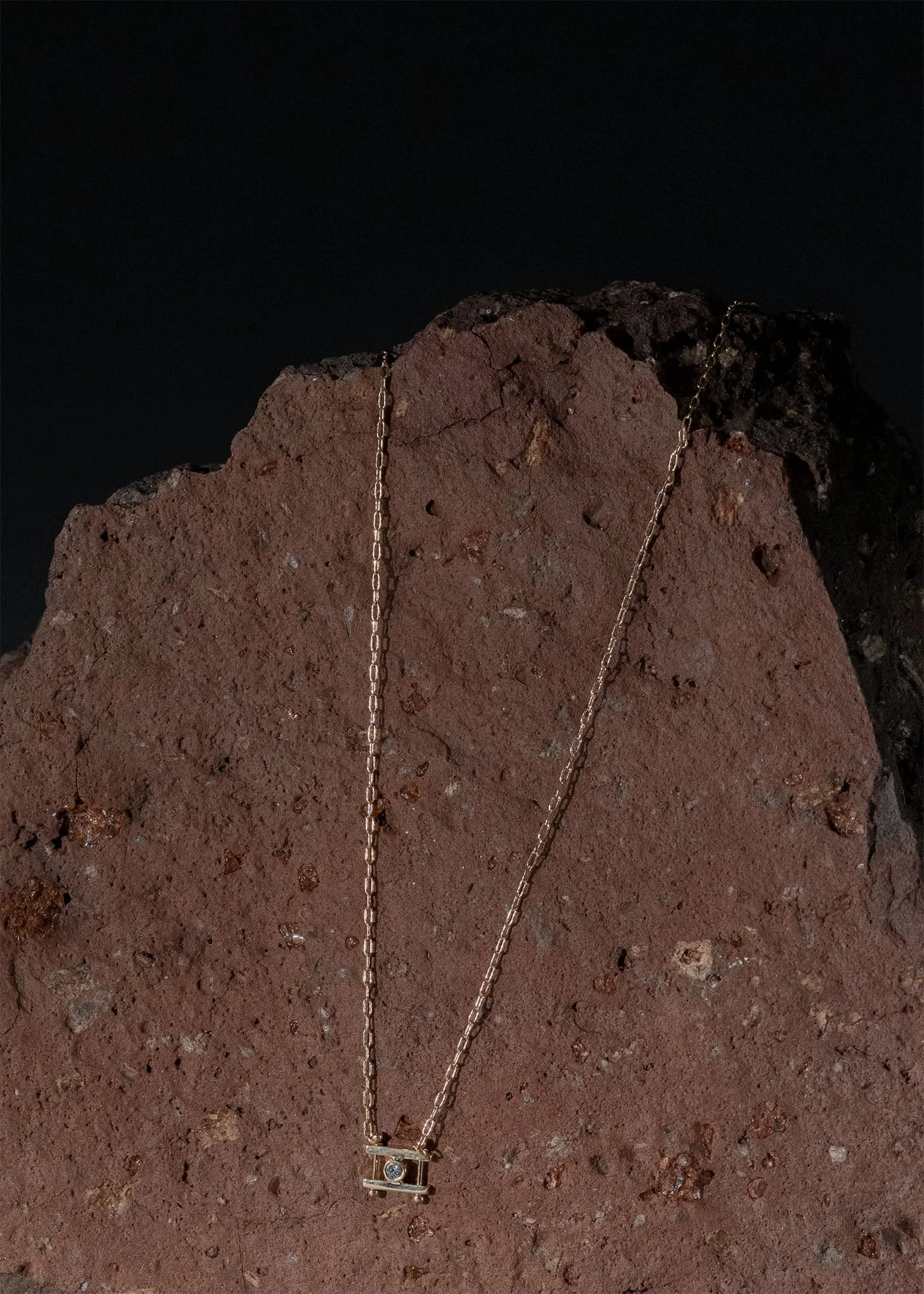 In Stock | White Diamond Kiyo Necklace