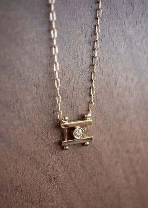 In Stock | White Diamond Kiyo Necklace