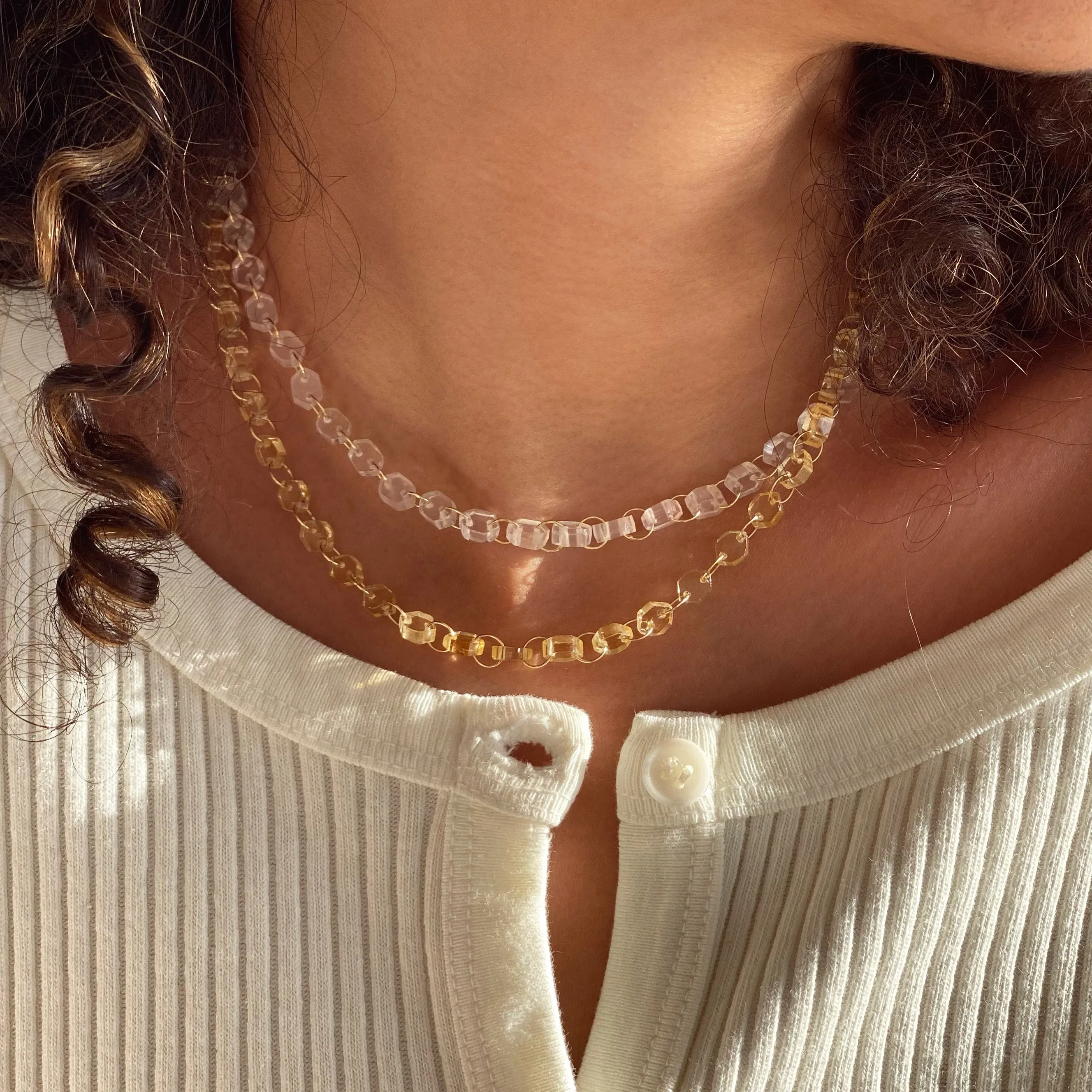 Infinity Choker (Citrine)