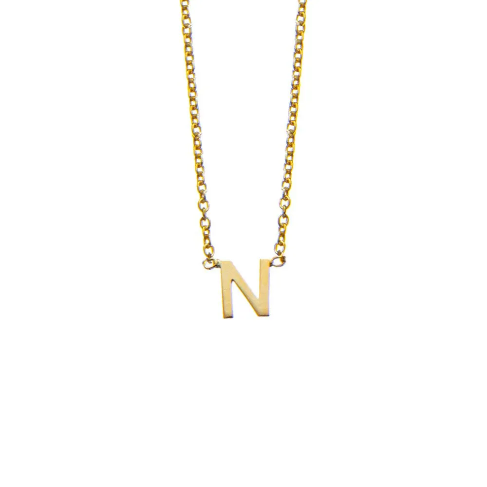 Initial Necklaces