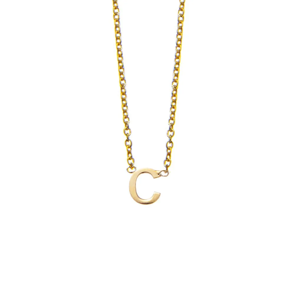 Initial Necklaces