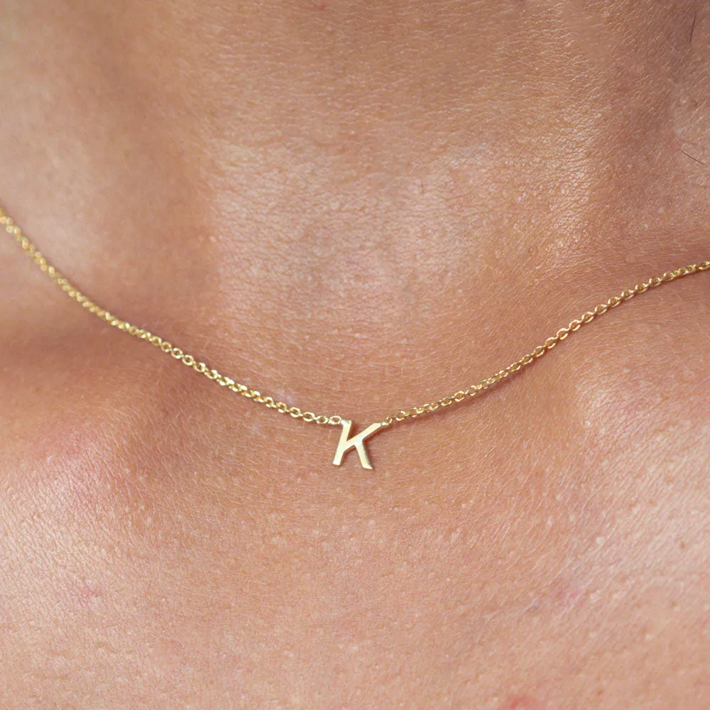 Initial Necklaces