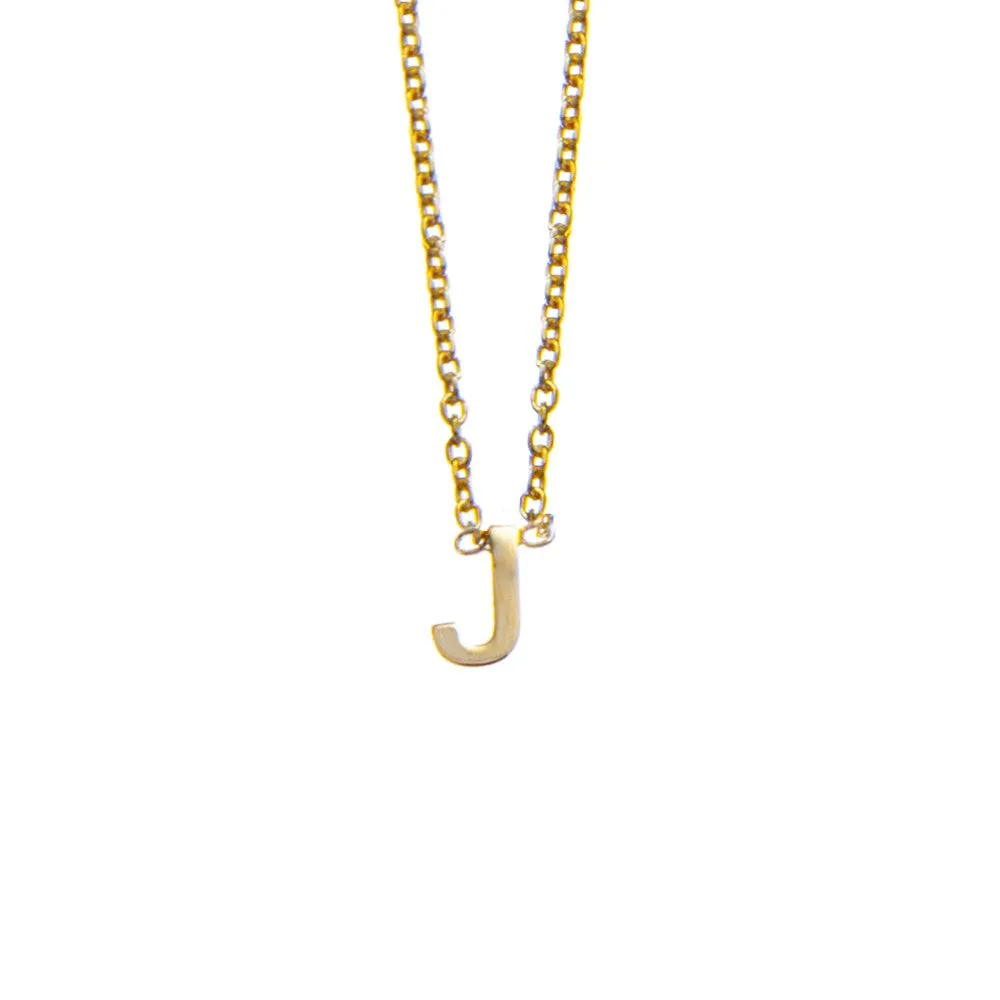 Initial Necklaces