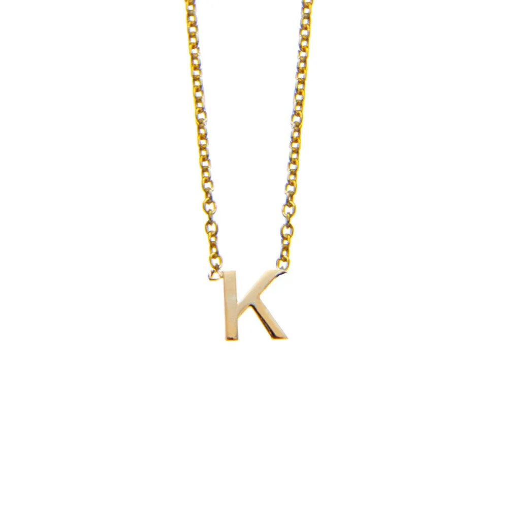 Initial Necklaces
