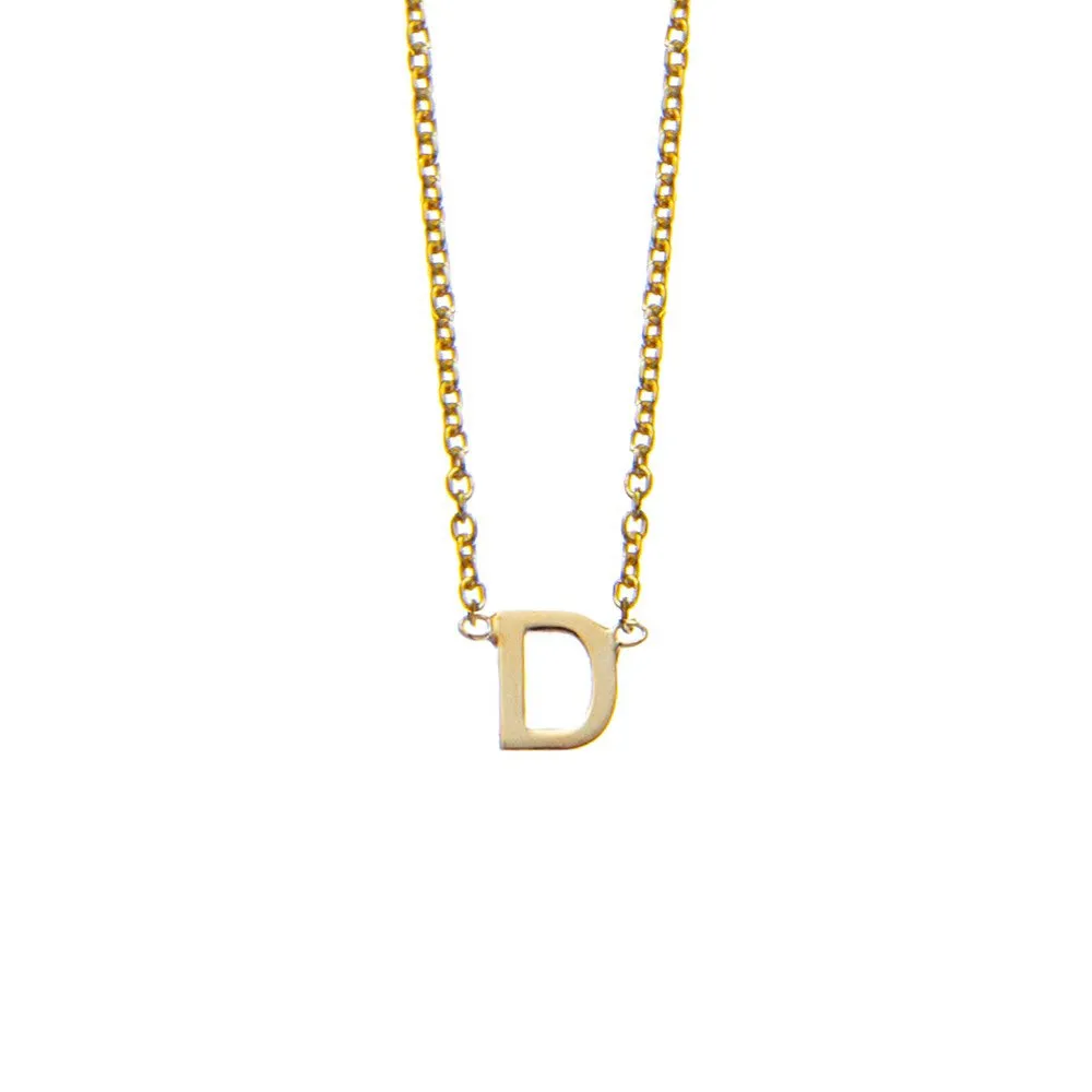 Initial Necklaces