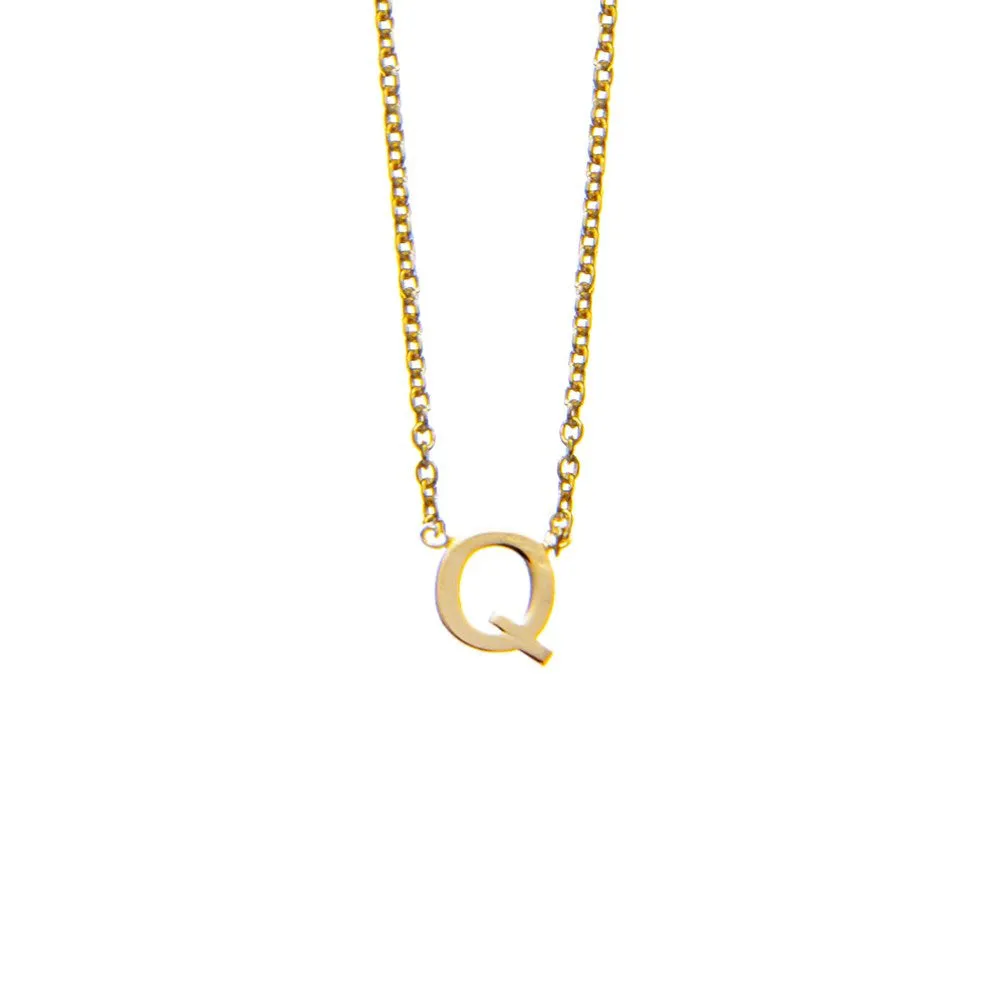 Initial Necklaces