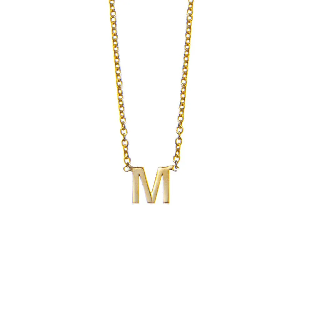 Initial Necklaces