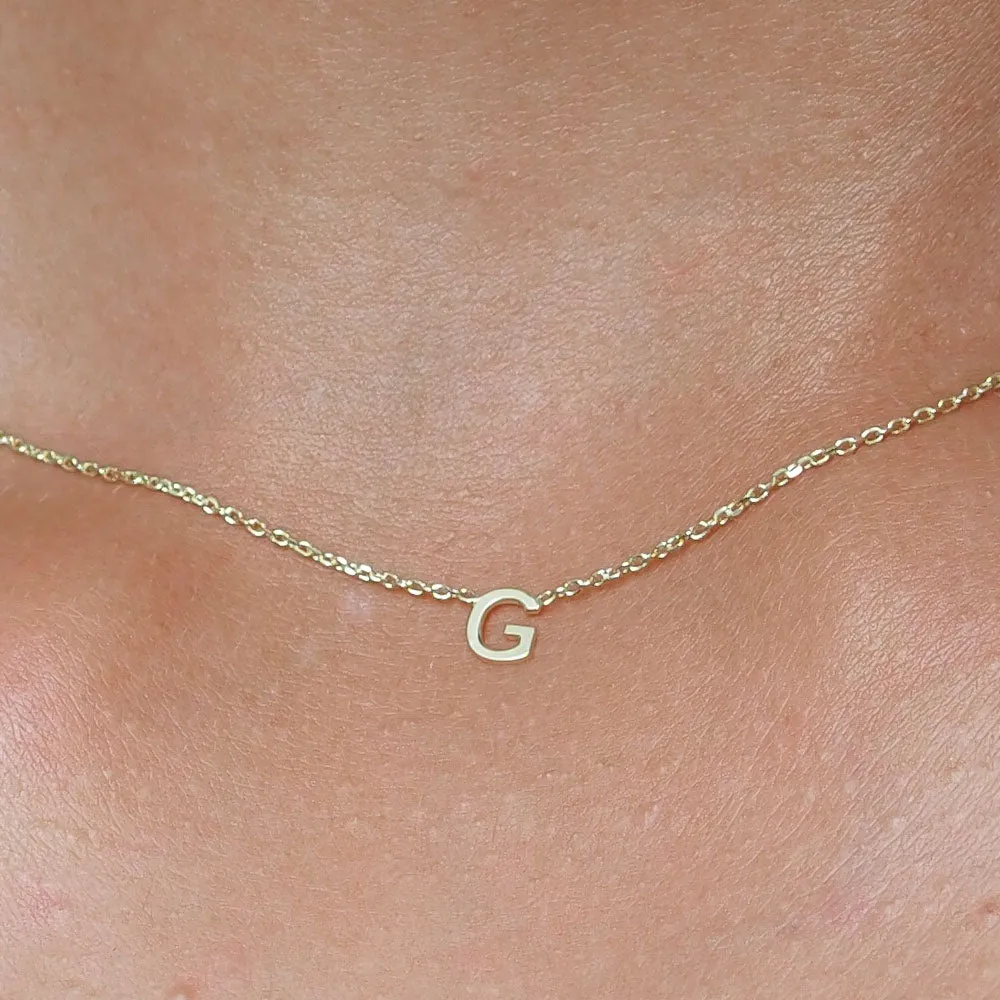 Initial Necklaces