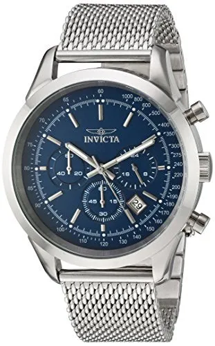 Invicta Men's 24209 Speedway Analog Display Quartz Silver Watch