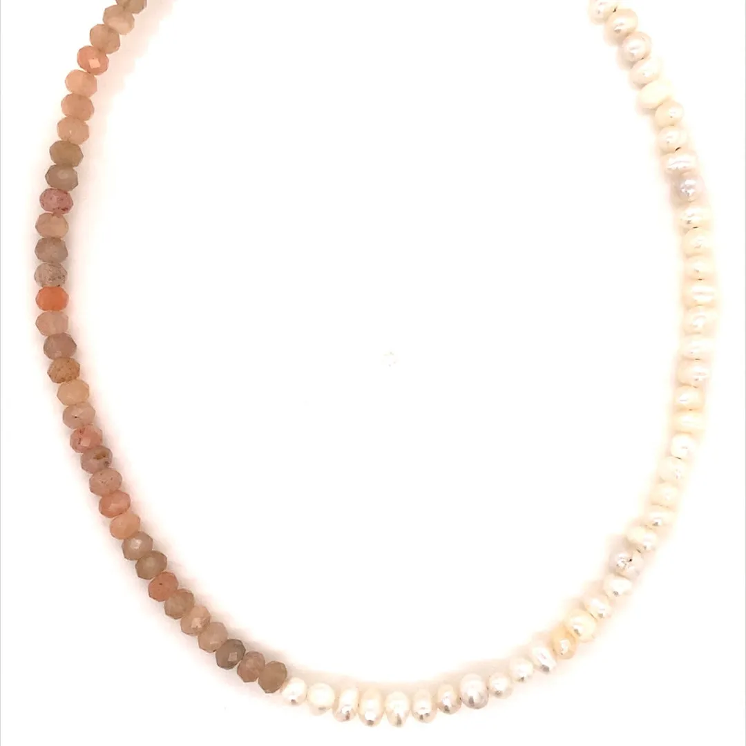 Jan Gemstone Beaded Necklace