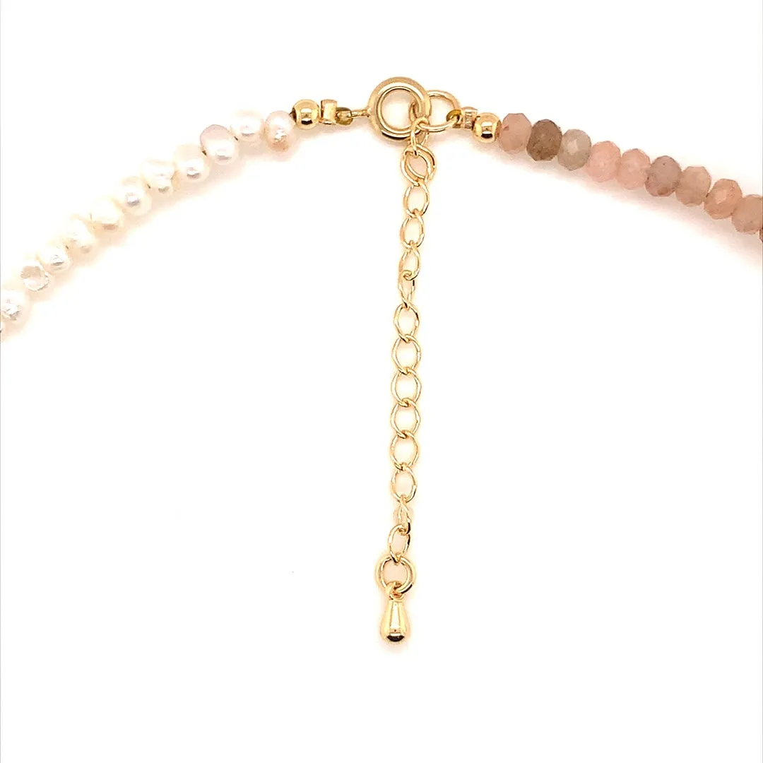 Jan Gemstone Beaded Necklace