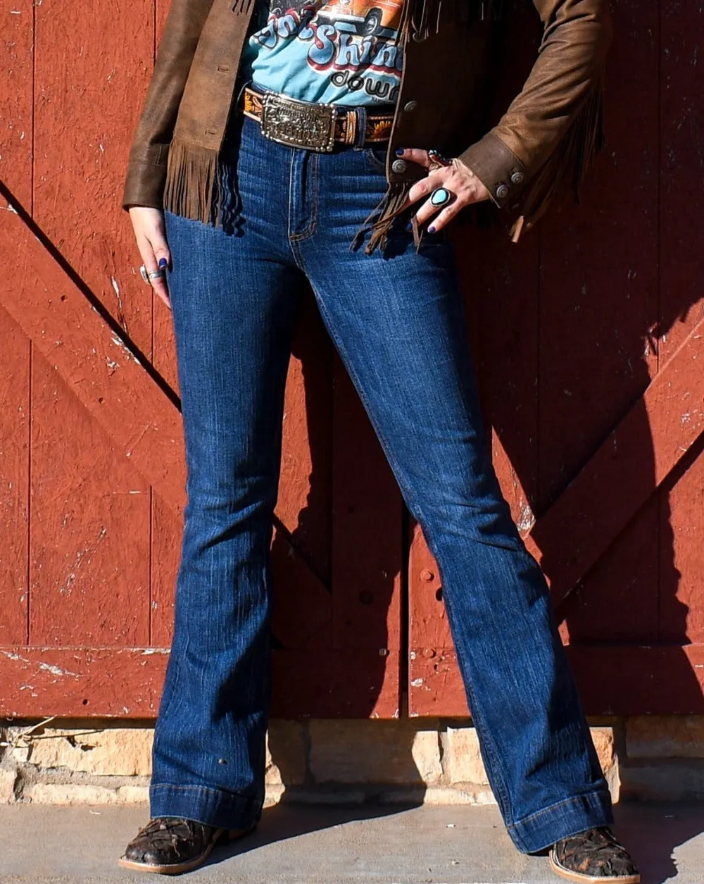 Jennifer High Rise Flare Jeans