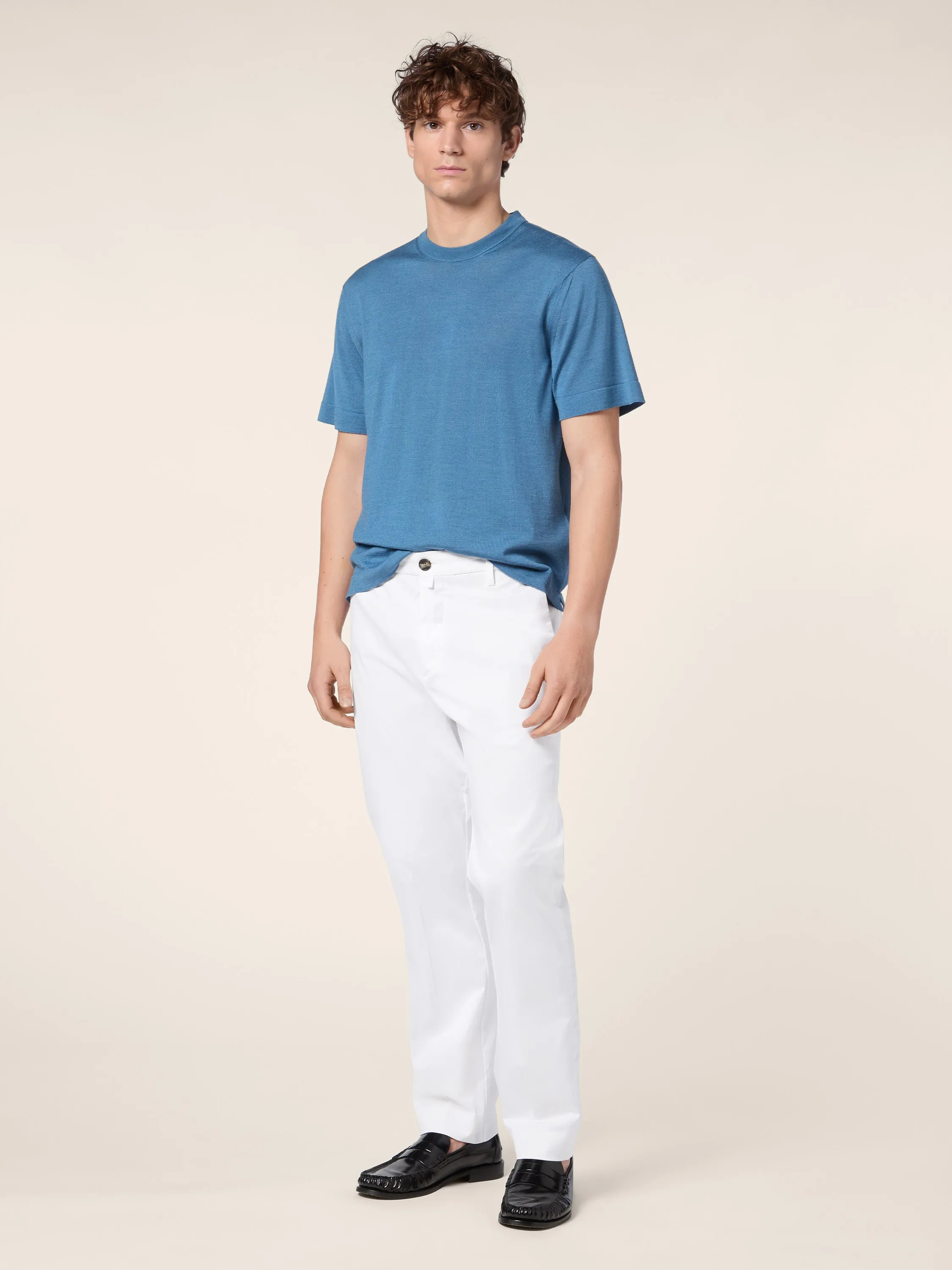 John - Pants in Stretch Cotton Gabardine