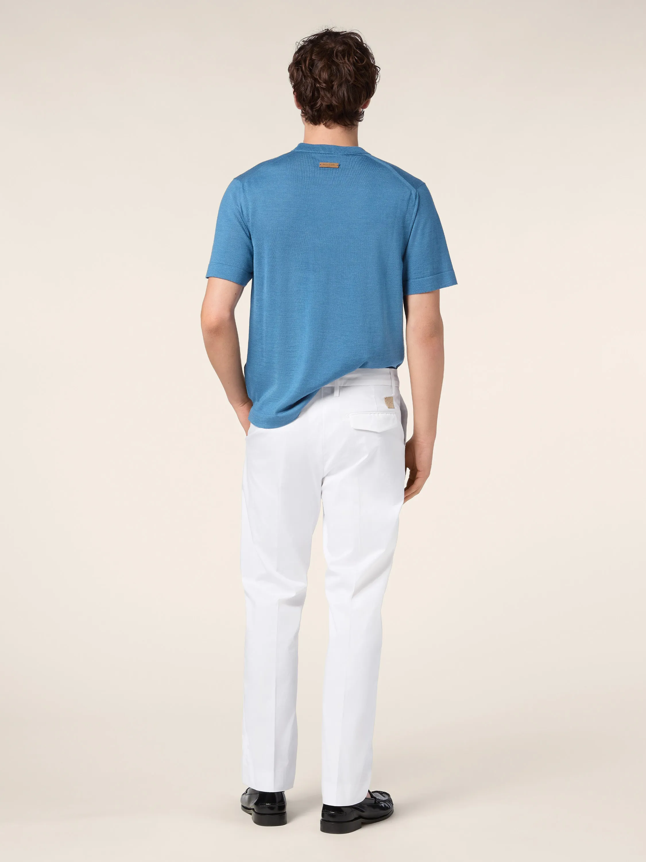 John - Pants in Stretch Cotton Gabardine