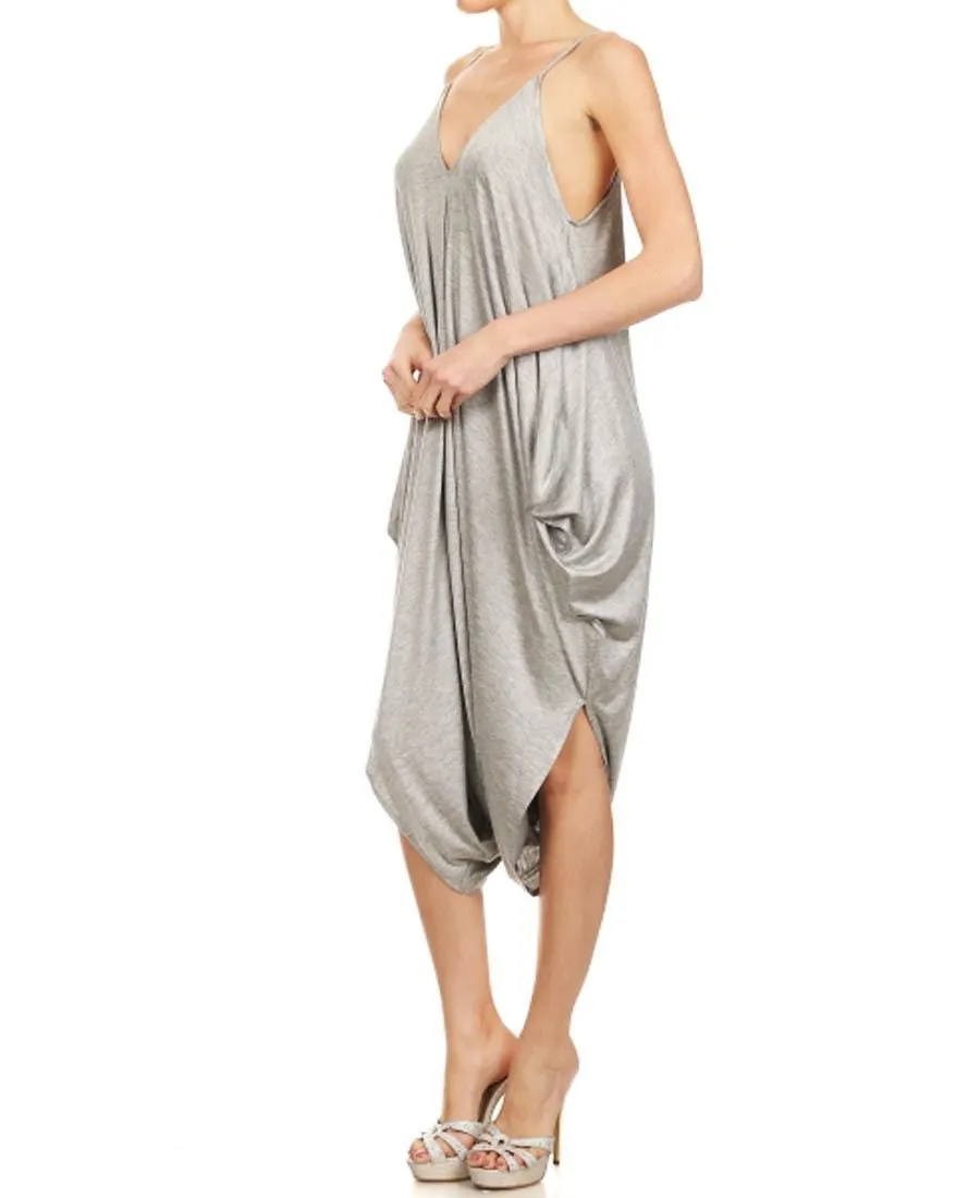 Jumpsuit Romper Light Heather Gray