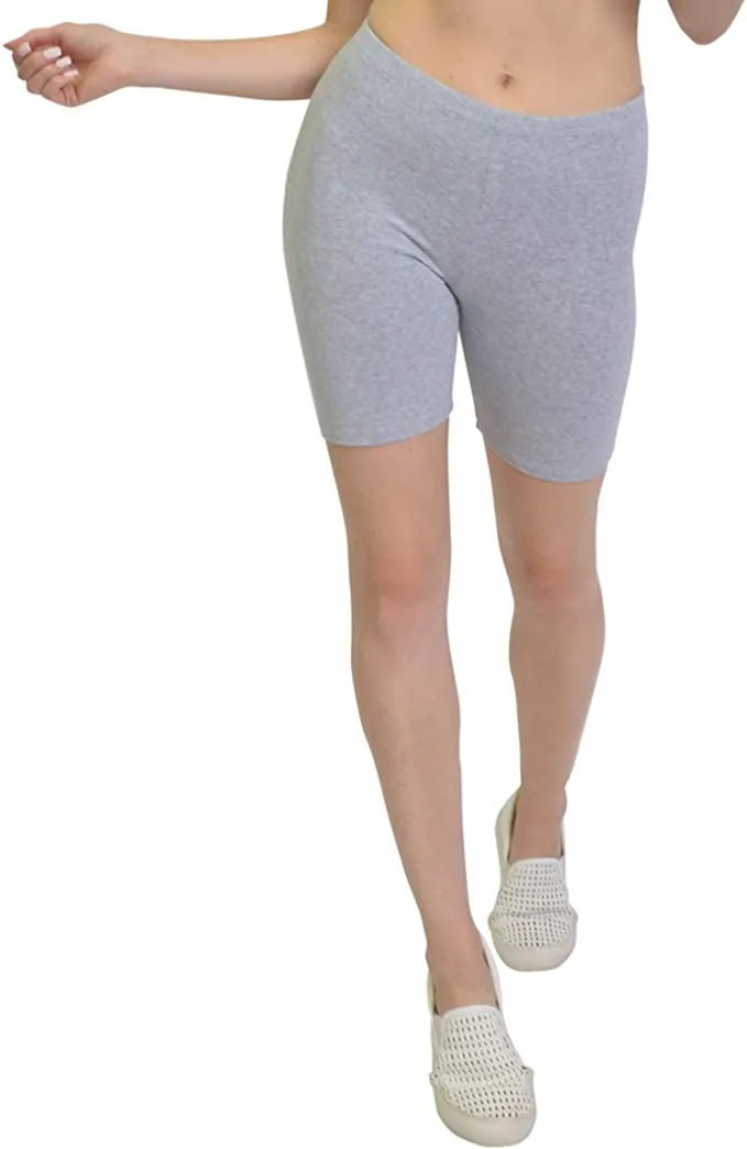 Juniors Cotton Biker Shorts