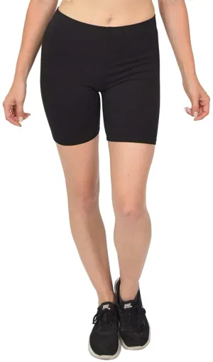 Juniors Cotton Biker Shorts