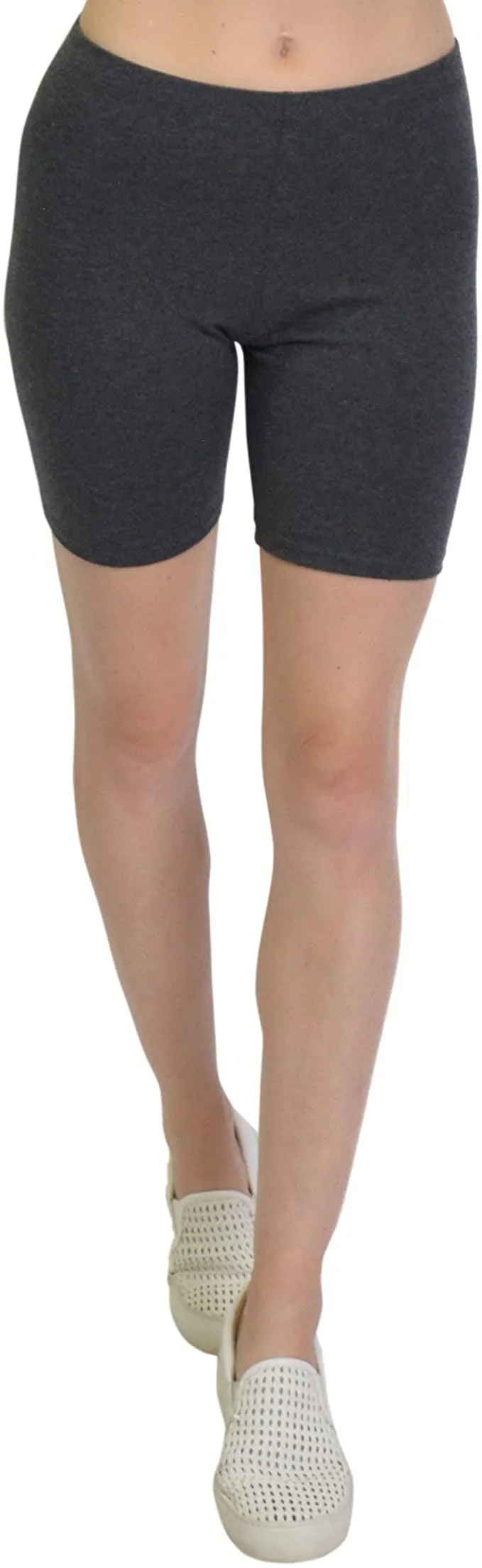 Juniors Cotton Biker Shorts