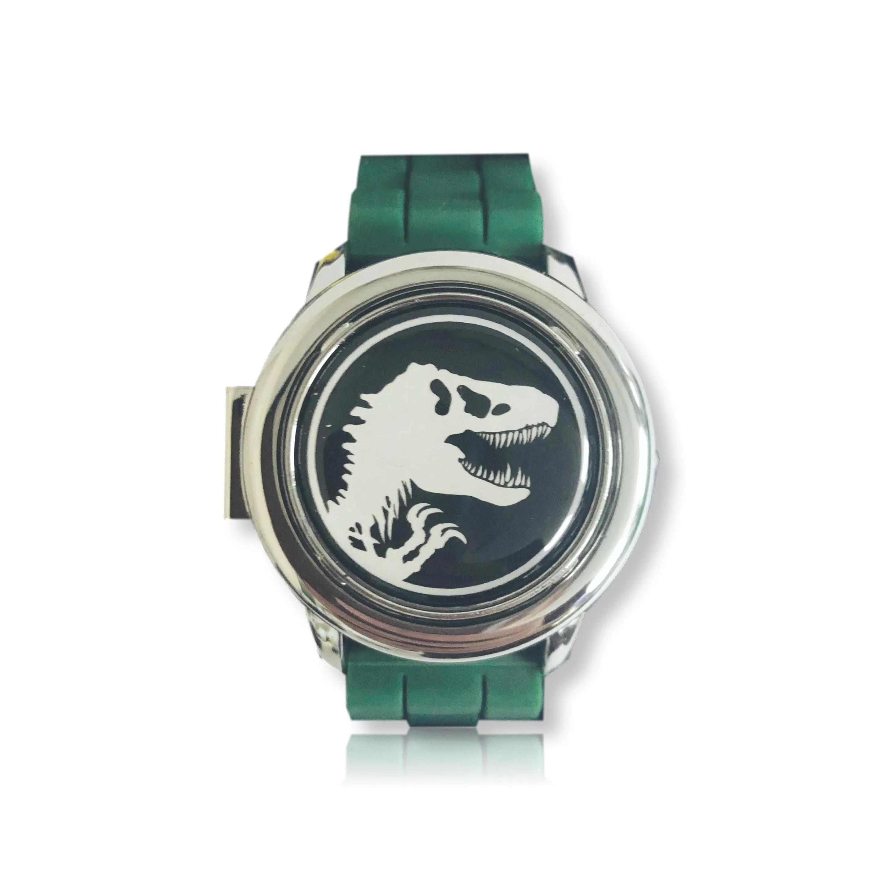 Jurassic World Digital Watch for Boys Kids Spinner LCD Watch Green
