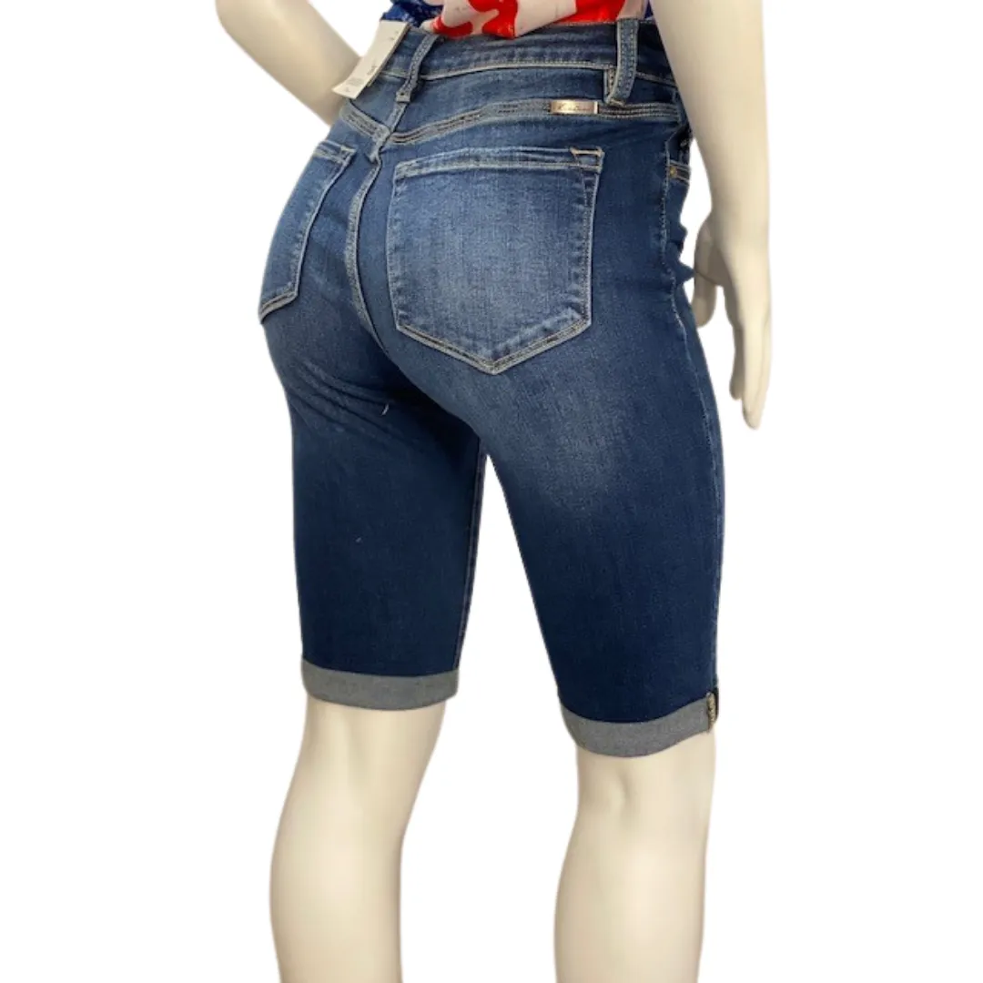 Kan Can high rise bermuda shorts