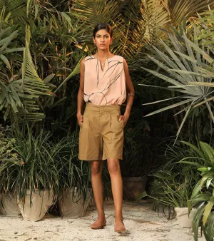 Khara Kapas   -   Quick Escape Beige bermudas Quick Escape - Another Day in Paradise