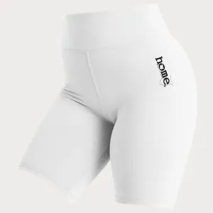 Kids Bike Shorts - White