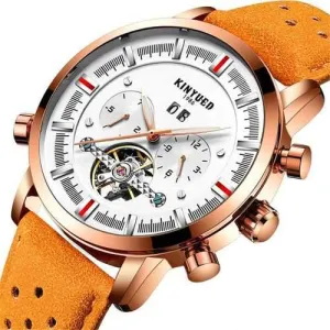 KINYUED JYD-J019 Calendar Casual Style Mechanical Watches