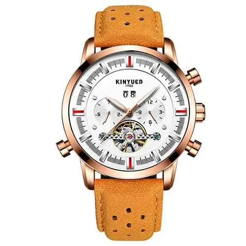 KINYUED JYD-J019 Calendar Casual Style Mechanical Watches