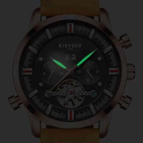 KINYUED JYD-J019 Calendar Casual Style Mechanical Watches